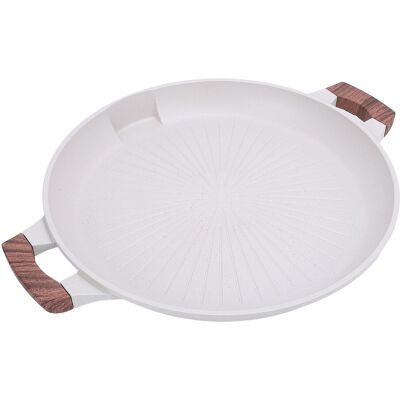 T- Korean Grill Pan Even Heating Maifanite Bbq Grill Plate For Indoor Outdoor T- Korean Grill Pan Even Heating Maifanite Bbq Grill Plate For Indoor Outdoor