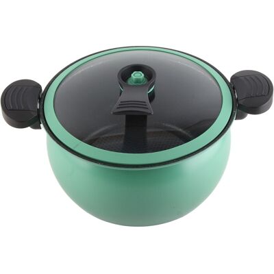 Non Stick Micro Pressure Cooker Big Capacity For Home Cooking Premium Non Stick Micro Pressure Cooker Big Capacity For Home Cooking Premium