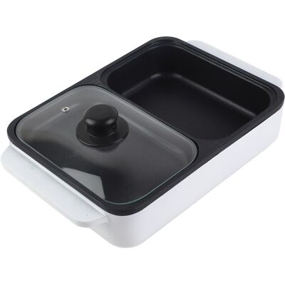 Electric Grill Pan 2 Speed Household Multifunctional Small 2l Hot Pot Bs Electric Grill Pan 2 Speed Household Multifunctional Small 2l Hot Pot Bs