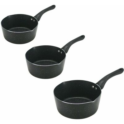 Mastercook 16/18/20cm Non Stick Saucepans Set - Cookware Mastercook 16/18/20cm Non Stick Saucepans Set - Cookware