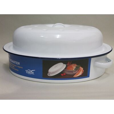 Falcon Housewares Falcon Oval Roaster White - 30cm - Roaster Falcon Housewares Falcon Oval Roaster White - 30cm - Roaster