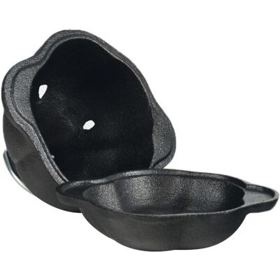 1x(Pre-Seasoned Cast Iron Dutch Oven Pot,Garlic Roaster Potato Breader For1027 1x(Pre-Seasoned Cast Iron Dutch Oven Pot,Garlic Roaster Potato Breader For1027