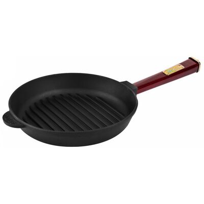 Brizoll Optima-Bordo Cast Iron Grill Pan 280x58 Mm Brizoll Optima-Bordo Cast Iron Grill Pan 280x58 Mm