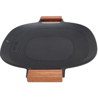 Grill Pan High Temperature Resistant Barbecue Stovetop Plate Aluminum Alloy For Grill Pan High Temperature Resistant Barbecue Stovetop Plate Aluminum Alloy For
