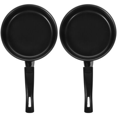 None 2 Pcs Non Stick Skillet Breakfast Frying Pan Griddle For Stove Top None 2 Pcs Non Stick Skillet Breakfast Frying Pan Griddle For Stove Top