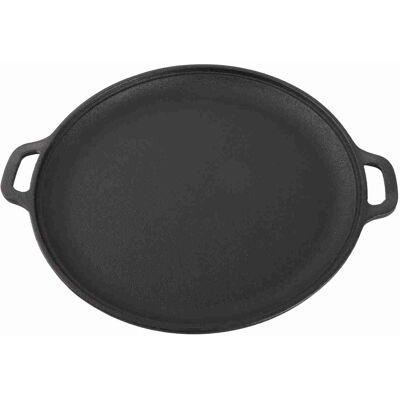 Cast Iron Skillet With Double Loop Handles Thick Non Stick Pan For Cooking Bakin Cast Iron Skillet With Double Loop Handles Thick Non Stick Pan For Cooking Bakin