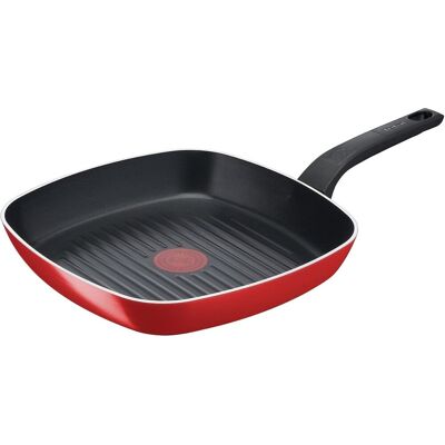 Tefal - GRILLP B 26X26 - 26x26 cm - Red - Grill Pan Tefal - GRILLP B 26X26 - 26x26 cm - Red - Grill Pan