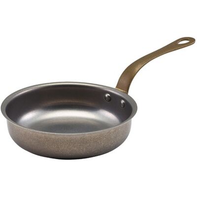 Genware Frypan Vintage Stainless Steel Mini Frying Pan 13.5 X 3.75cm - Pack Of 6 Genware Frypan Vintage Stainless Steel Mini Frying Pan 13.5 X 3.75cm - Pack Of 6