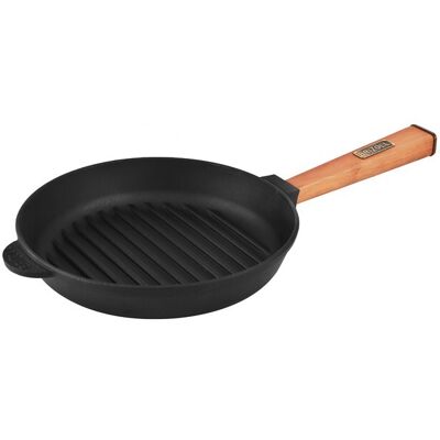 Brizoll Optima Cast Iron Grill Pan, 240x50 Mm Brizoll Optima Cast Iron Grill Pan, 240x50 Mm