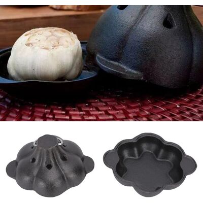 Care+ Garlic Roaster With Lid Smoker Garlic Roaster Potato Baker For Kitchen Oven New Care+ Garlic Roaster With Lid Smoker Garlic Roaster Potato Baker For Kitchen Oven New