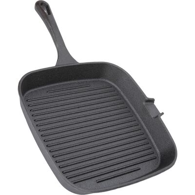 Grill Pan Nonstick Design Heat Resistant Handle Fast Heat Conduction Iron St New Grill Pan Nonstick Design Heat Resistant Handle Fast Heat Conduction Iron St New