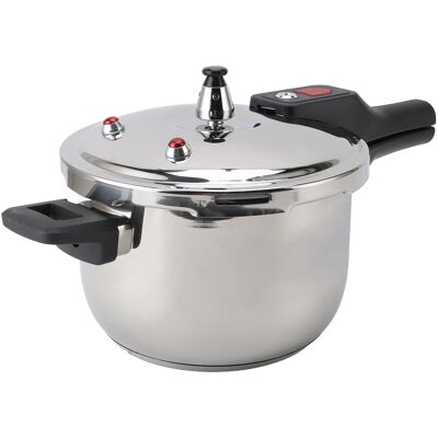 304 Stainless Steel Pressure Cooker Soup Pot Fast Cooking Energy Efficient M New 304 Stainless Steel Pressure Cooker Soup Pot Fast Cooking Energy Efficient M New