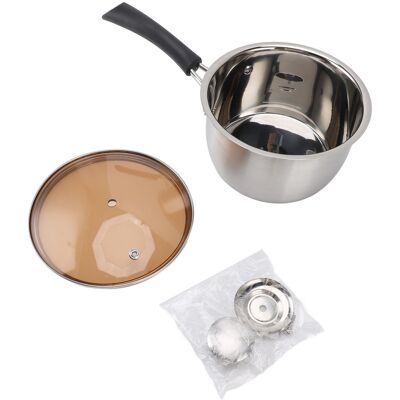 Stainlessteel Saucepan Small Milk Pan Rapid Heat Transfer Prevent Scalding T New Stainlessteel Saucepan Small Milk Pan Rapid Heat Transfer Prevent Scalding T New