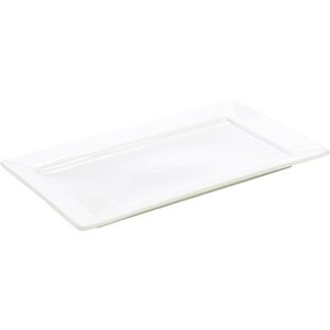 Genware Porcelain Rectangular Plate For Hotel 30.5x18.5cm/ 12 X 7.25" Pack Of 6 Genware Porcelain Rectangular Plate For Hotel 30.5x18.5cm/ 12 X 7.25" Pack Of 6