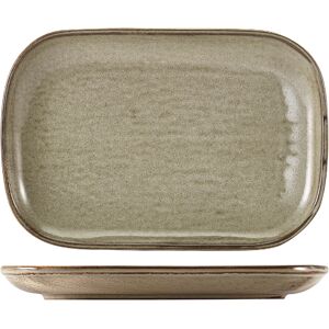 Genware Terra Porcelain Grey Rectangular Plate For Hotel Restaurant 34.5x23.5cm Pack Of6 Genware Terra Porcelain Grey Rectangular Plate For Hotel Restaurant 34.5x23.5cm Pack Of6