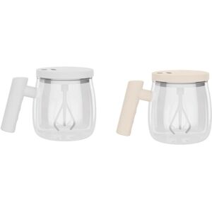 Sodial 2pcs 400ml Self Stirring Mug Electric Stirring Coffee Cup Glass Inner Tank9320 Sodial 2pcs 400ml Self Stirring Mug Electric Stirring Coffee Cup Glass Inner Tank9320
