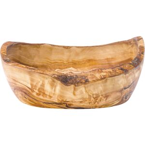 Utopia Rustic Oval Bowl Food Serving Wooden Bowl 7.5 X 5.5\" (19.5 X 13.5cm) Pack Of 6 Utopia Rustic Oval Bowl Food Serving Wooden Bowl 7.5 X 5.5\" (19.5 X 13.5cm) Pack Of 6