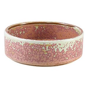 Genware Terra Porcelain Rose Presentation Bowl For Hotel Restaurants 13cm Pack Of 6 Genware Terra Porcelain Rose Presentation Bowl For Hotel Restaurants 13cm Pack Of 6