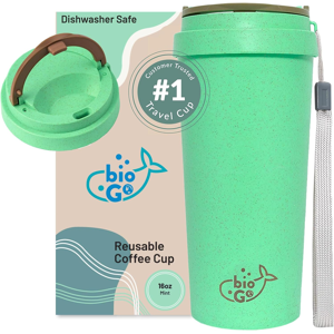 Does Not Apply 450ml Mint Travel Coffee Cup - Reusable Mug With Lid For Hot Drinks - Coffee Tum Does Not Apply 450ml Mint Travel Coffee Cup - Reusable Mug With Lid For Hot Drinks - Coffee Tum