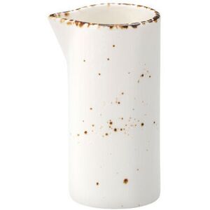 Utopia Umbra Sauce Pot Porcelain Brown Rims Serving Pot 4\" (10cm) 4oz (12cl) Pack Of 6 Utopia Umbra Sauce Pot Porcelain Brown Rims Serving Pot 4\" (10cm) 4oz (12cl) Pack Of 6