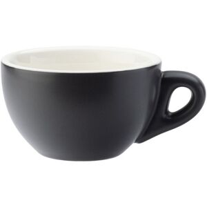 Utopia Barista Porcelain Style Drinking Cappuccino Matt Grey Cup 7oz (20cl) Box Of 12 Utopia Barista Porcelain Style Drinking Cappuccino Matt Grey Cup 7oz (20cl) Box Of 12