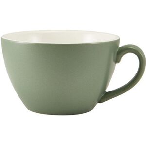 Genware Porcelain Matt Saga Bowl Shaped Cup For Restaurant 34cl/ 12oz Pack Of 6 Genware Porcelain Matt Saga Bowl Shaped Cup For Restaurant 34cl/ 12oz Pack Of 6