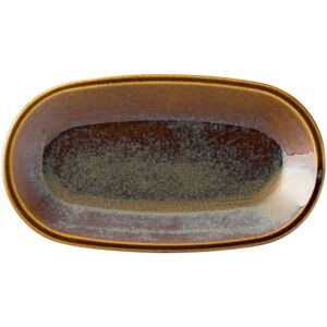 Utopia Murra Toffee Porcelain Coupe Plate Deep Oval Serving Set 25 X 15cm Pack Of 6 Utopia Murra Toffee Porcelain Coupe Plate Deep Oval Serving Set 25 X 15cm Pack Of 6