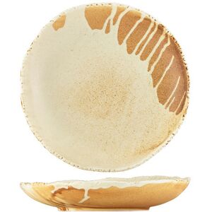 Genware Roko Porcelain Sand Coupe Bowl For Dining And Serving 25cm Pack Of 3 Genware Roko Porcelain Sand Coupe Bowl For Dining And Serving 25cm Pack Of 3