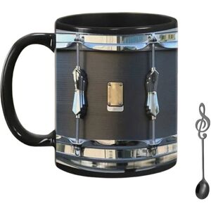 Sodial 2x(11oz Black Vintage Drum Mug Funny Tea Coffee Juice Water Cup Home Office3745 Sodial 2x(11oz Black Vintage Drum Mug Funny Tea Coffee Juice Water Cup Home Office3745