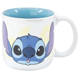 Disney Mug 400ml Stitch Tropical Pattern Collection Palms In A Box, White / Blue Disney Mug 400ml Stitch Tropical Pattern Collection Palms In A Box, White / Blue