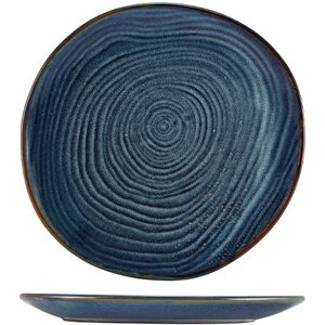 Genware Terra Porcelain Aqua Blue Organic Plate Home Party Restaurant 28.5cm Pack Of 6 Genware Terra Porcelain Aqua Blue Organic Plate Home Party Restaurant 28.5cm Pack Of 6