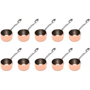 10x Gravy Boats Copper Plated Sauce Cup Milk Cup French Fries Sauce Cup9260 10x Gravy Boats Copper Plated Sauce Cup Milk Cup French Fries Sauce Cup9260