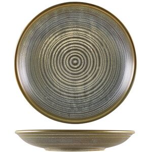 Genware Terra Porcelain Matt Grey Deep Coupe Plate For Dining And Serving 25cm Pack Of6 Genware Terra Porcelain Matt Grey Deep Coupe Plate For Dining And Serving 25cm Pack Of6