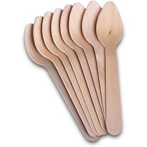 Yolli 110mm Wooden Tea Spoon X 5000 Cutlery Eco Friendly Biodegradable Yolli 110mm Wooden Tea Spoon X 5000 Cutlery Eco Friendly Biodegradable