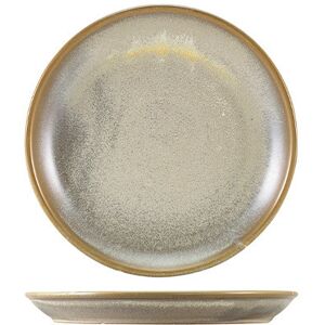 Genware Terra Porcelain Matt Grey Coupe Plate For Hotel Restaurant 19cm Pack Of 6 Genware Terra Porcelain Matt Grey Coupe Plate For Hotel Restaurant 19cm Pack Of 6