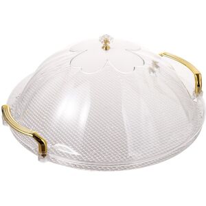 2x(Cake Stand, Round Tray With Lid, Multipurpose Tray With Handle For Tea3219 2x(Cake Stand, Round Tray With Lid, Multipurpose Tray With Handle For Tea3219