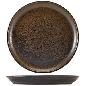 Genware Terra Porcelain Black Coupe Plate For Home Kitchen Restaurants 27.5cm Pack Of 6 Genware Terra Porcelain Black Coupe Plate For Home Kitchen Restaurants 27.5cm Pack Of 6