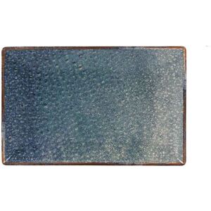 La Mediterranea Dinner Plate Albal 30x20cm Rectangular Blue Stoneware X6 La Mediterranea Dinner Plate Albal 30x20cm Rectangular Blue Stoneware X6