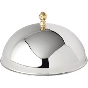 Utopia Stainless Steel Cloche Serving Dish For Hotel Restaurants 9.5\" (24cm) Pack Of 1 Utopia Stainless Steel Cloche Serving Dish For Hotel Restaurants 9.5\" (24cm) Pack Of 1