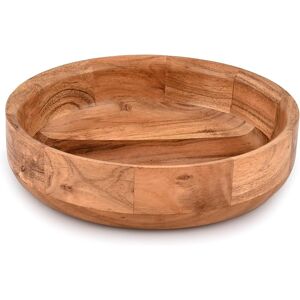 kaizen Casa Kaizen Casa Wooden Round Shaped Serving Bowl For Fruit,Dessert Platter Tray Dis kaizen Casa Kaizen Casa Wooden Round Shaped Serving Bowl For Fruit,Dessert Platter Tray Dis