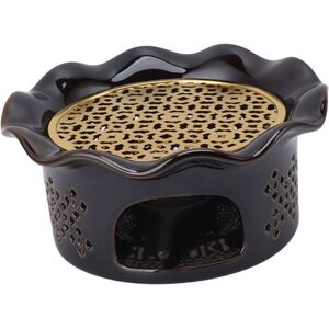 Teapot Warmer Ceramic Alloy Tea Warmer With Tea Light Holder Teapot Mat Hollow Teapot Warmer Ceramic Alloy Tea Warmer With Tea Light Holder Teapot Mat Hollow
