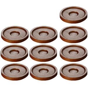 Sodial 3x(10pcs Wine Cups Table Coasters Wine Glasses Rotation Glass Cup Mat Wine2414 Sodial 3x(10pcs Wine Cups Table Coasters Wine Glasses Rotation Glass Cup Mat Wine2414