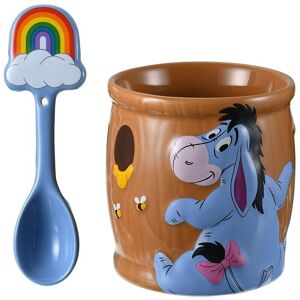 Disney Store Japan Eeyore Mug Spoon Stump Winnie The Pooh Ceramic Mug Disney Store Japan Eeyore Mug Spoon Stump Winnie The Pooh Ceramic Mug