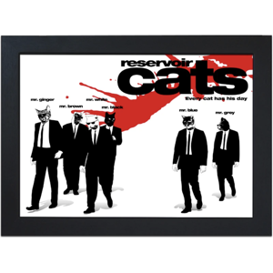 Fabulous Felines Reservoir Cats Cat Design Lap Tray Cushioned Bean Bag Padded Dinner Table Gift Fabulous Felines Reservoir Cats Cat Design Lap Tray Cushioned Bean Bag Padded Dinner Table Gift