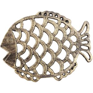 2x(Cast Iron Fish Trivet, 7.5x6inch Decorative Vintage Pattern For Cookware5343 2x(Cast Iron Fish Trivet, 7.5x6inch Decorative Vintage Pattern For Cookware5343