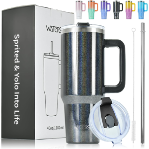 Does Not Apply Travel Mug Coffee Cup 40oz Tumbler Straw Lid And Handle, Stainless Steel Double Does Not Apply Travel Mug Coffee Cup 40oz Tumbler Straw Lid And Handle, Stainless Steel Double