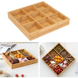Snack Serving Tray Bamboo Board Paint Free Safe Eco Friendly Divided Dried Sg Snack Serving Tray Bamboo Board Paint Free Safe Eco Friendly Divided Dried Sg