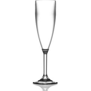 Bbp Champagne Flute Clear - Reusable Polycarbonate Plastic - 187ml - Pack Of 12 Bbp Champagne Flute Clear - Reusable Polycarbonate Plastic - 187ml - Pack Of 12