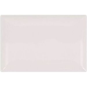 La Mediterranea Dinner Plates Rectangular White Ivory 30x20cm Dinner Plate Stoneware Pack Of 4 La Mediterranea Dinner Plates Rectangular White Ivory 30x20cm Dinner Plate Stoneware Pack Of 4