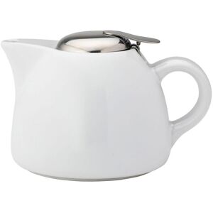 Utopia White Porcelain Teapot Barista Style For Home Cafe Hotels 15oz (45cl) Pack Of 6 Utopia White Porcelain Teapot Barista Style For Home Cafe Hotels 15oz (45cl) Pack Of 6